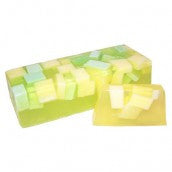 Melon Handcrafted Soap Slice