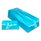 Blue Champagne Handcrafted Soap Slice